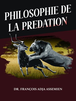 cover image of PHILOSOPHIE DE LA PREDATION
